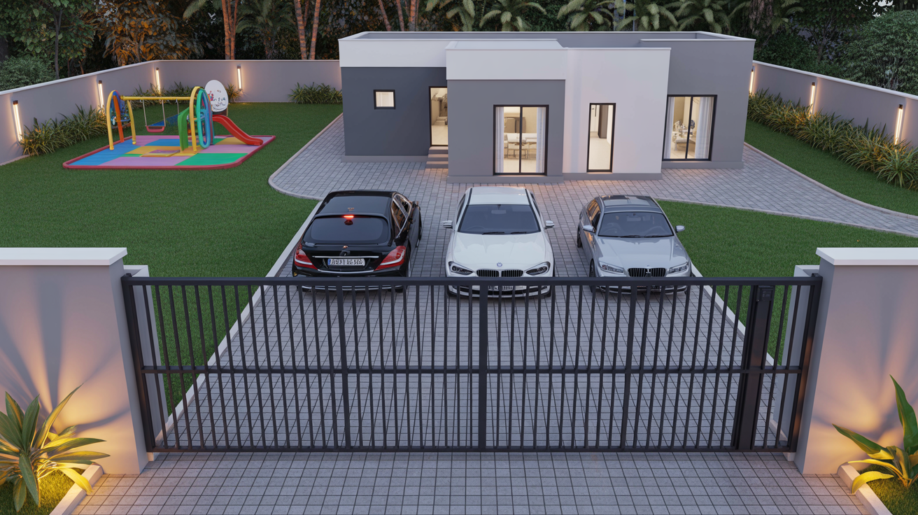 Compound Exterior View